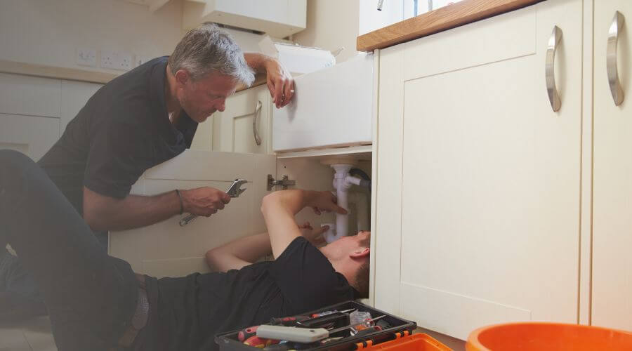 Professional burst pipe repair services in New Holstein, WI